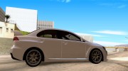 Mitsubishi Evo X - Stock для GTA San Andreas миниатюра 5