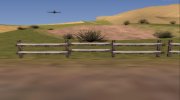 Winter Farm Fence Wood для GTA San Andreas миниатюра 4