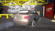 Bentley Bentayga Winter для GTA San Andreas миниатюра 3