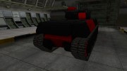 Черно-красные зоны пробития T1 Heavy for World Of Tanks miniature 4