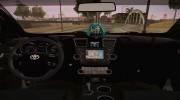 Toyota Hilux 4WD 2015 Georgia Police для GTA San Andreas миниатюра 6