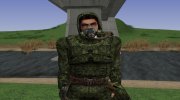 Член группировки Ликвидаторы из S.T.A.L.K.E.R v.3 para GTA San Andreas miniatura 1