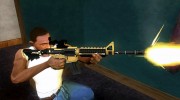 M4A1 from PointBlank для GTA San Andreas миниатюра 3