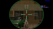 Новый прицел для снайперской винтовки para GTA San Andreas miniatura 1