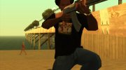 Love Fist T-Shirt para GTA San Andreas miniatura 2