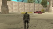 Военый сталкер в экзоскелете для GTA San Andreas миниатюра 4