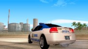 Dodge Charger STR8 Police для GTA San Andreas миниатюра 3