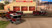 Оживлённая пожарная часть в Сан Фиерро  V1.0 for GTA San Andreas miniature 1