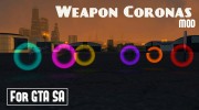 Weapon Coronas 1.1 для GTA San Andreas миниатюра 1