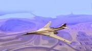 TU-160 BlackJack для GTA San Andreas миниатюра 1