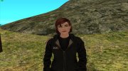 Джейн Шепард в толстовке из Mass Effect for GTA San Andreas miniature 1