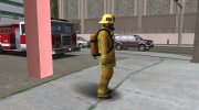 Bomberos from GTA V (lafd1) для GTA San Andreas миниатюра 2