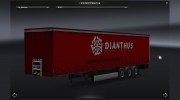 Dianthus Trailer для Euro Truck Simulator 2 миниатюра 1
