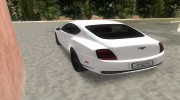 Bentley Continental SS для GTA Vice City миниатюра 4