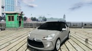 Citroen DS3 2011 для GTA 4 миниатюра 1