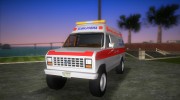 Ford E-250 Ambulance для GTA Vice City миниатюра 1