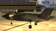 Lockheed Martin F-35A Lighting II for GTA San Andreas miniature 4