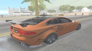 2017 Jaguar XE SV Project 8 for GTA San Andreas miniature 5