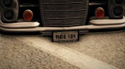 Русские буквы на номерах для GTA San Andreas миниатюра 3