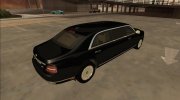 2018 Aurus Senat Limousine for GTA San Andreas miniature 3