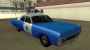 Dodge Polara 1971 Chicago Police Dept для GTA San Andreas миниатюра 2