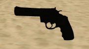 Colt 357 (Black Version) для GTA San Andreas миниатюра 1