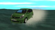 Nissan Note 2006 (амфибия) для GTA San Andreas миниатюра 1