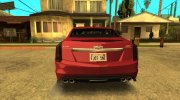 2018 Cadillac CTS-V Lowpoly для GTA San Andreas миниатюра 5