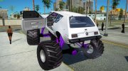 AMC Gremlin X 1973 Monster Truck для GTA San Andreas миниатюра 9