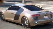 Audi R8 Y08 para GTA 4 miniatura 3