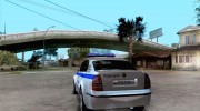 Skoda SuperB GEO Police para GTA San Andreas miniatura 3