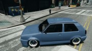 Volkswagen Golf 2 Low is a Life Style para GTA 4 miniatura 2