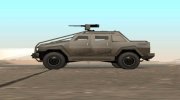 GTA V HVY Insurgent Pick-up SA Style para GTA San Andreas miniatura 5