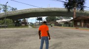 CJ в футболке (Playback) для GTA San Andreas миниатюра 5