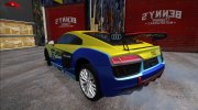Audi R8 LMS GT4 2019 для GTA San Andreas миниатюра 3