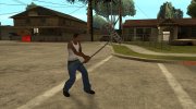 Катана с российскими номерными знаками for GTA San Andreas miniature 7