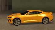 Chevrolet Camaro SS (HD) для GTA San Andreas миниатюра 4