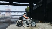 Harley Davidson FLSTF Fat Boy для GTA 4 миниатюра 5