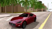 Maserati GranTurismo S для GTA San Andreas миниатюра 1