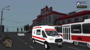 Ford Transit Медицина Катастроф для GTA San Andreas миниатюра 7