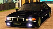 BMW E38-L7 для GTA San Andreas миниатюра 1