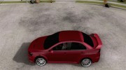 Mitsubishi Lancer Evo X for GTA San Andreas miniature 2