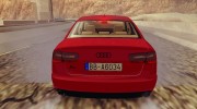 Audi A6 Stanced для GTA San Andreas миниатюра 4