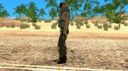 Военный пилот para GTA San Andreas miniatura 2