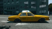 Chevrolet Impala Taxi v2.0 для GTA 4 миниатюра 5