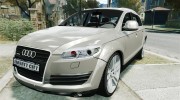 Audi Q7 для GTA 4 миниатюра 1