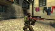 awp red tiger mw2 para Counter-Strike Source miniatura 5