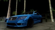 Mercedes-benz s65 2007 LW Style для GTA San Andreas миниатюра 1