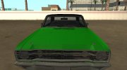 Dodge Charger RT 1971 brasileiro для GTA San Andreas миниатюра 8