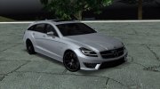 Mercedes-Benz CLS63 AMG X218 Shooting Brake for GTA San Andreas miniature 1